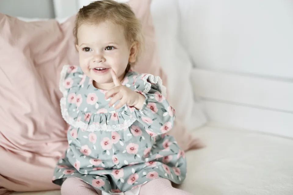 Lachendes Kinderportrait